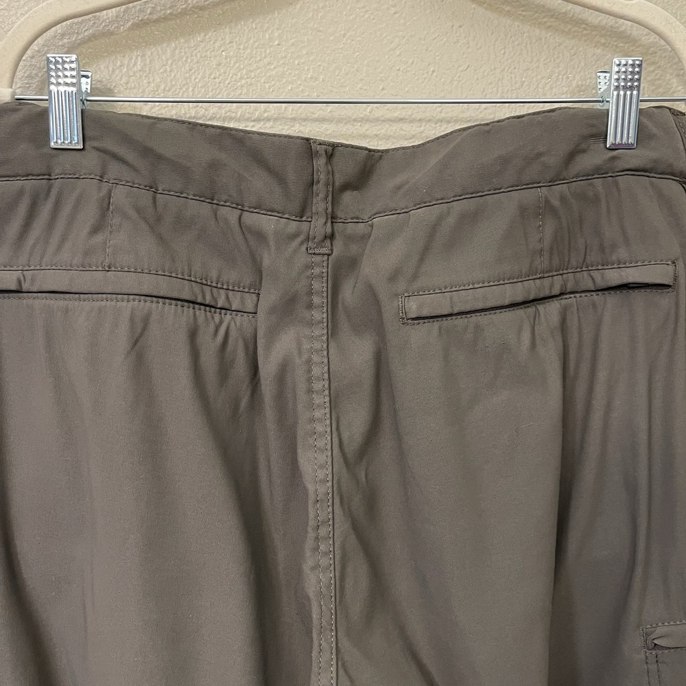 Union Bay Hiking Pants Olive Flex Stretch Waist Zip Pockets Sz 34/32 ( 35/31) - Picture 6 of 10